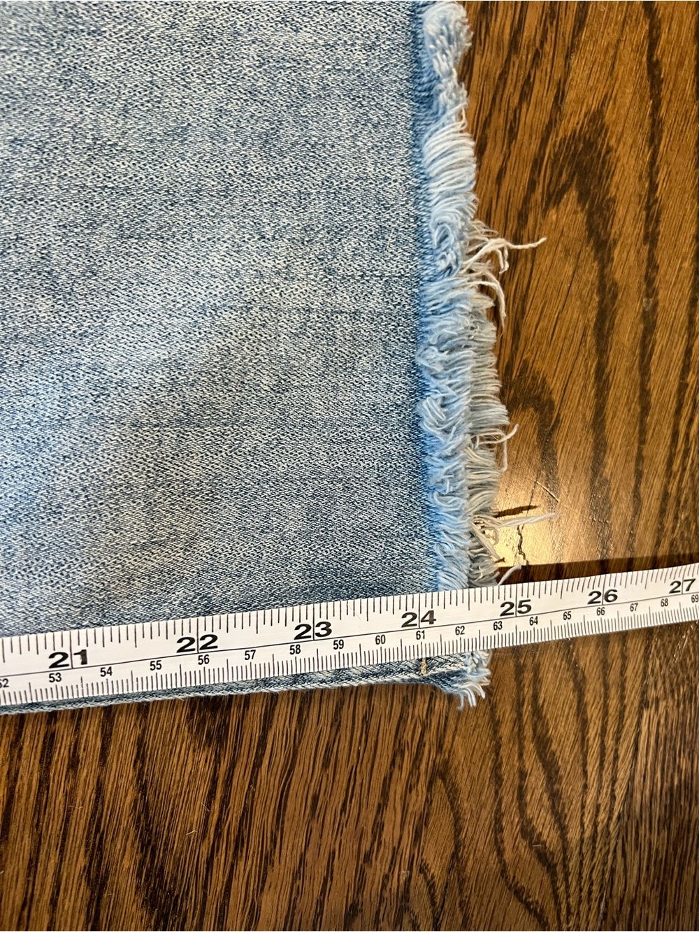 Risen Lighter Days Cropped Light Blue Women’s Ankle Jeans - Sz 28/7 - Picture 9 of 10